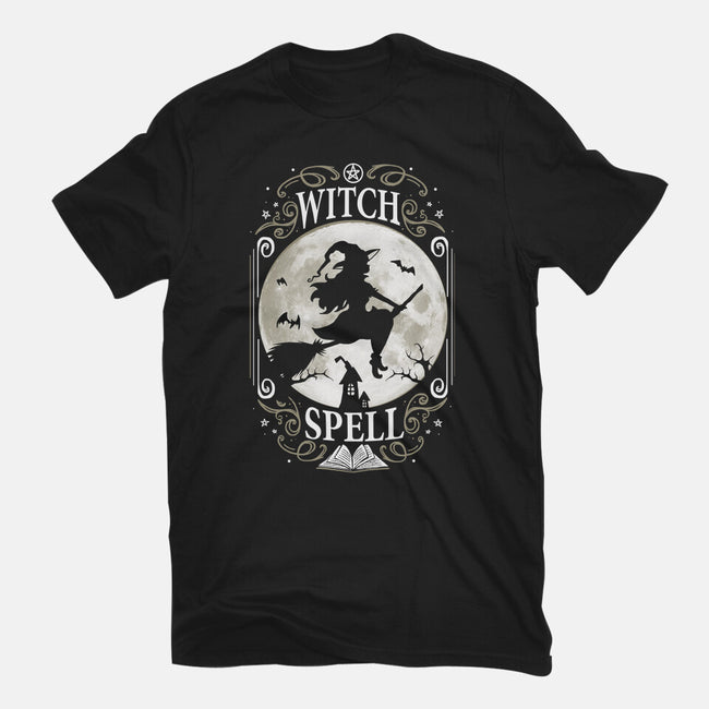 Witch Spell-Mens-Basic-Tee-Vallina84