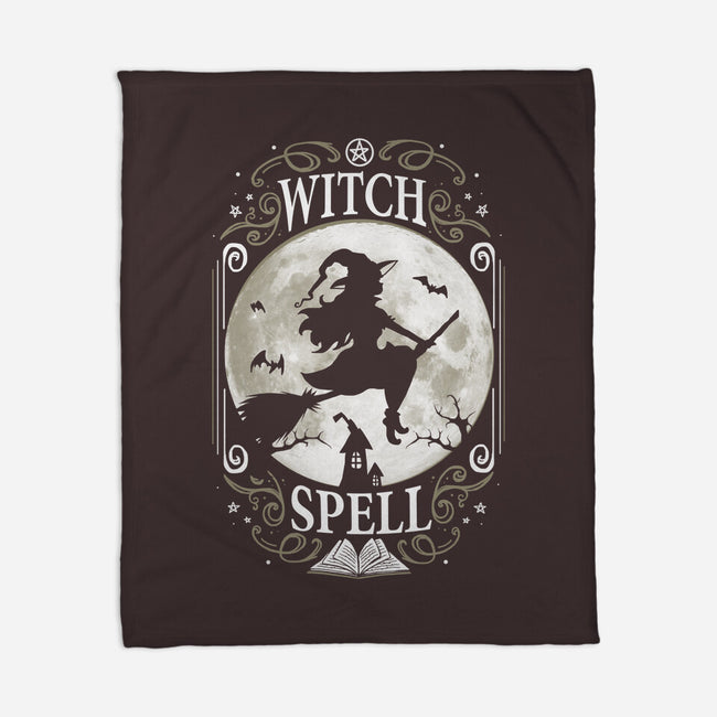 Witch Spell-None-Fleece-Blanket-Vallina84