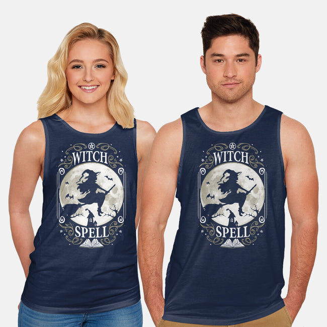 Witch Spell-Unisex-Basic-Tank-Vallina84