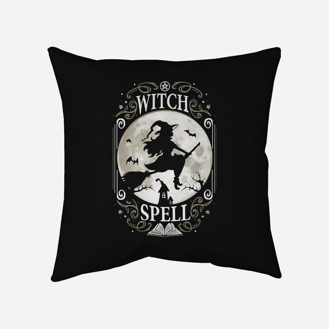 Witch Spell-None-Removable Cover w Insert-Throw Pillow-Vallina84