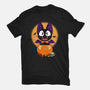 Spooky Jiji-Womens-Fitted-Tee-Alexhefe