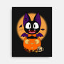 Spooky Jiji-None-Stretched-Canvas-Alexhefe