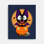 Spooky Jiji-None-Stretched-Canvas-Alexhefe