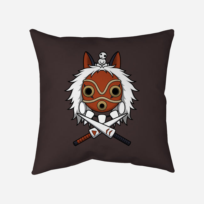 Forest Protector-None-Removable Cover-Throw Pillow-pigboom