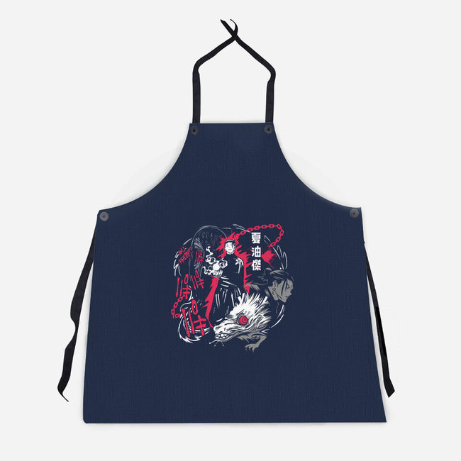 Cursed Spirit Manipulator-Unisex-Kitchen-Apron-constantine2454