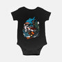 Halloween Sharks-Baby-Basic-Onesie-Vallina84