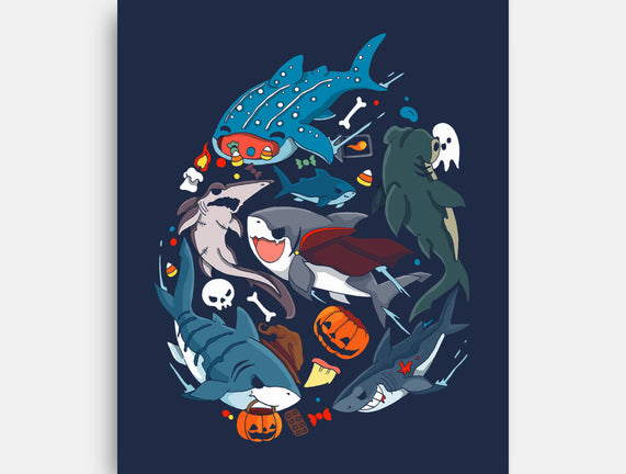 Halloween Sharks