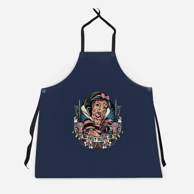 Sweetest Dreams-Unisex-Kitchen-Apron-momma_gorilla