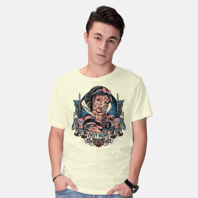 Sweetest Dreams-Mens-Basic-Tee-momma_gorilla