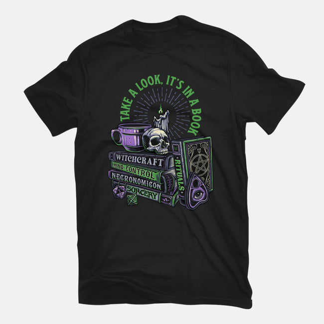 Dark Books-Womens-Fitted-Tee-momma_gorilla