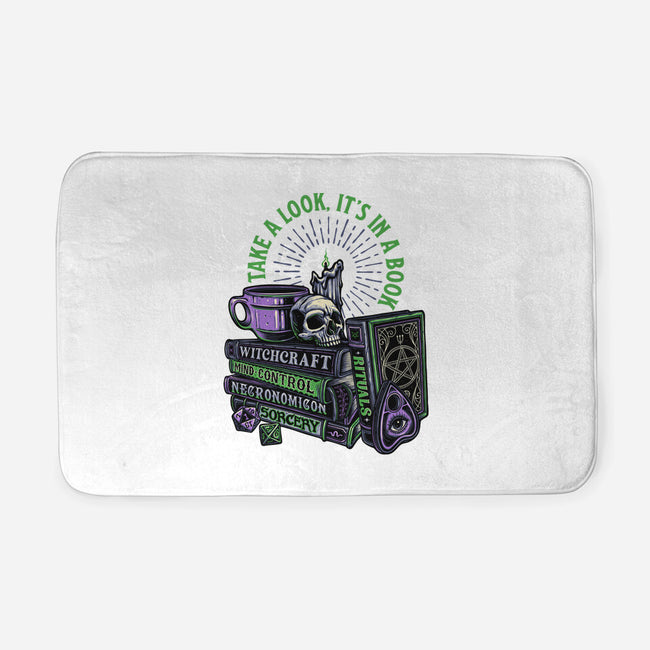 Dark Books-None-Memory Foam-Bath Mat-momma_gorilla