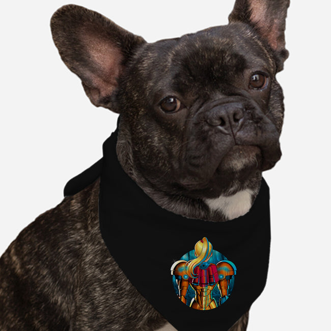 Galactic Autumn-Dog-Bandana-Pet Collar-Bruno Mota