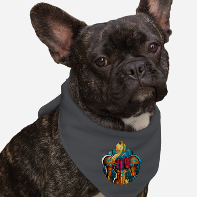 Galactic Autumn-Dog-Bandana-Pet Collar-Bruno Mota