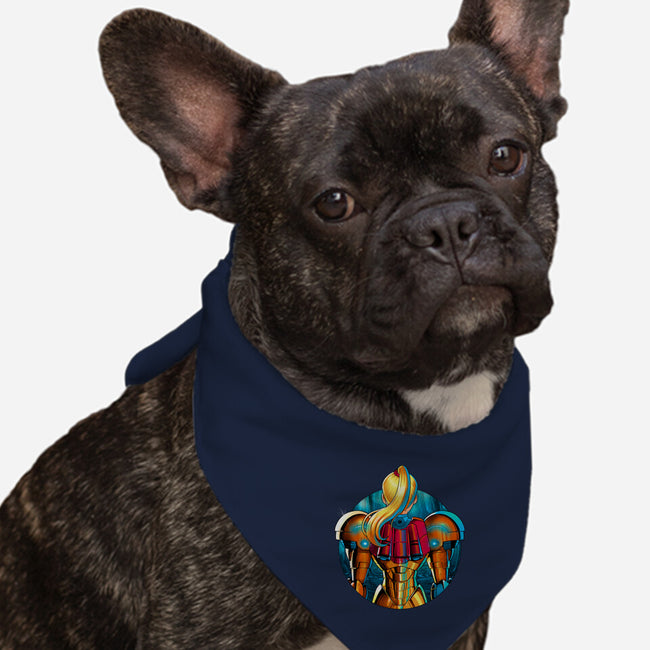 Galactic Autumn-Dog-Bandana-Pet Collar-Bruno Mota