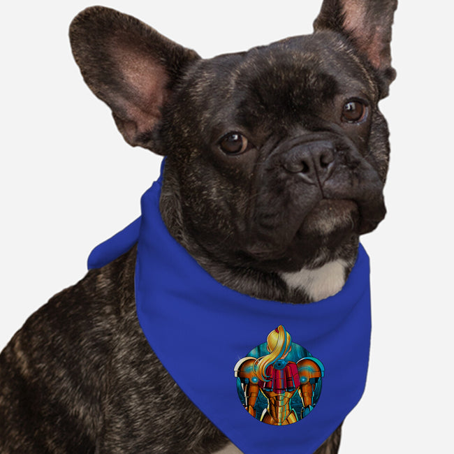 Galactic Autumn-Dog-Bandana-Pet Collar-Bruno Mota