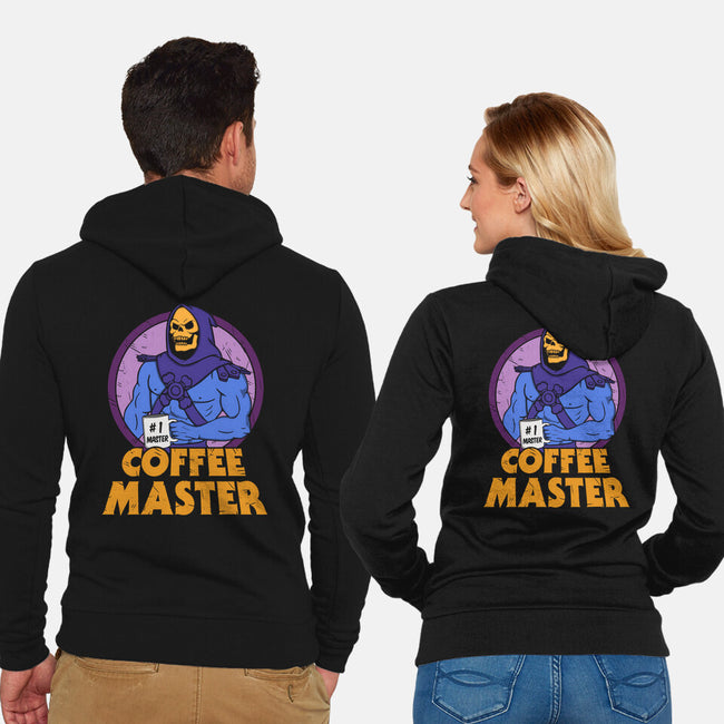 Coffee Master-Unisex-Zip-Up-Sweatshirt-Melonseta