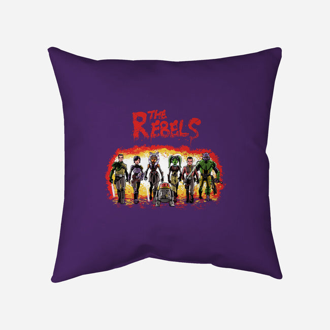 The Rebels-None-Removable Cover-Throw Pillow-zascanauta