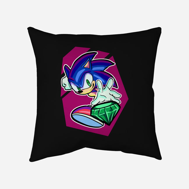 My Emerald-None-Removable Cover-Throw Pillow-nickzzarto