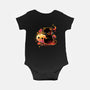 Demon Cat Halloween-Baby-Basic-Onesie-NemiMakeit