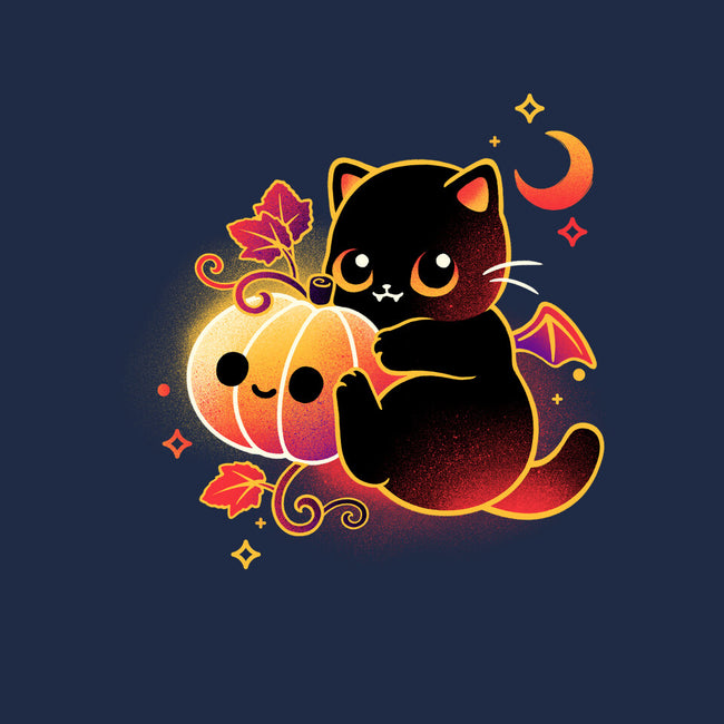 Demon Cat Halloween-Cat-Basic-Pet Tank-NemiMakeit