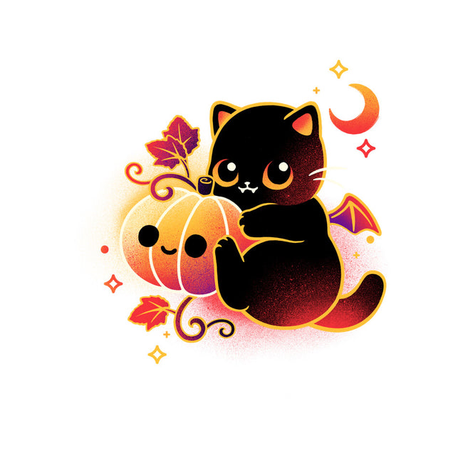 Demon Cat Halloween-Cat-Basic-Pet Tank-NemiMakeit