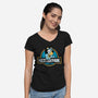 Heeler Park-Womens-V-Neck-Tee-retrodivision