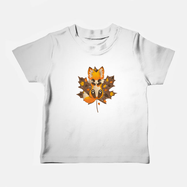 Autumn Kitsune-Baby-Basic-Tee-retrodivision