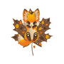 Autumn Kitsune-None-Glossy-Sticker-retrodivision