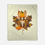 Autumn Kitsune-None-Fleece-Blanket-retrodivision