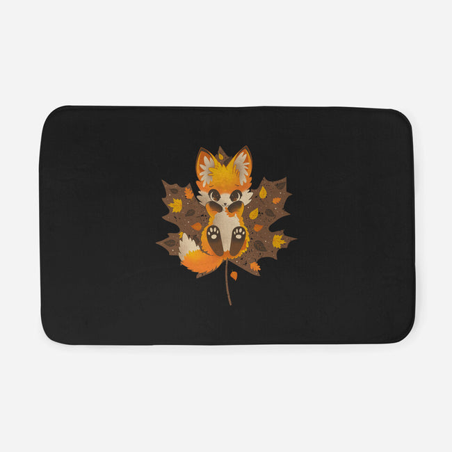 Autumn Kitsune-None-Memory Foam-Bath Mat-retrodivision