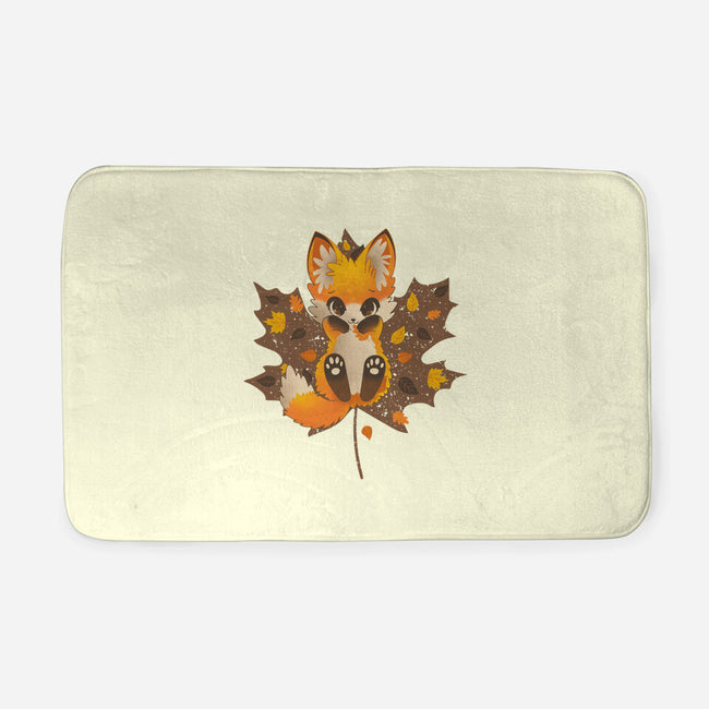 Autumn Kitsune-None-Memory Foam-Bath Mat-retrodivision