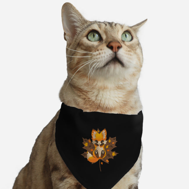 Autumn Kitsune-Cat-Adjustable-Pet Collar-retrodivision