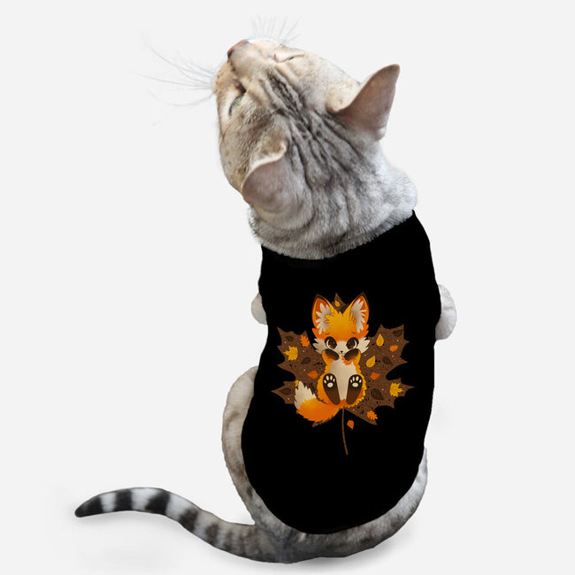 Autumn Kitsune-Cat-Basic-Pet Tank-retrodivision