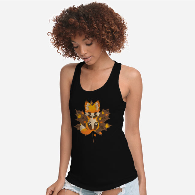 Autumn Kitsune-Womens-Racerback-Tank-retrodivision