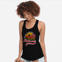 Be Afraid-Womens-Racerback-Tank-DrMonekers