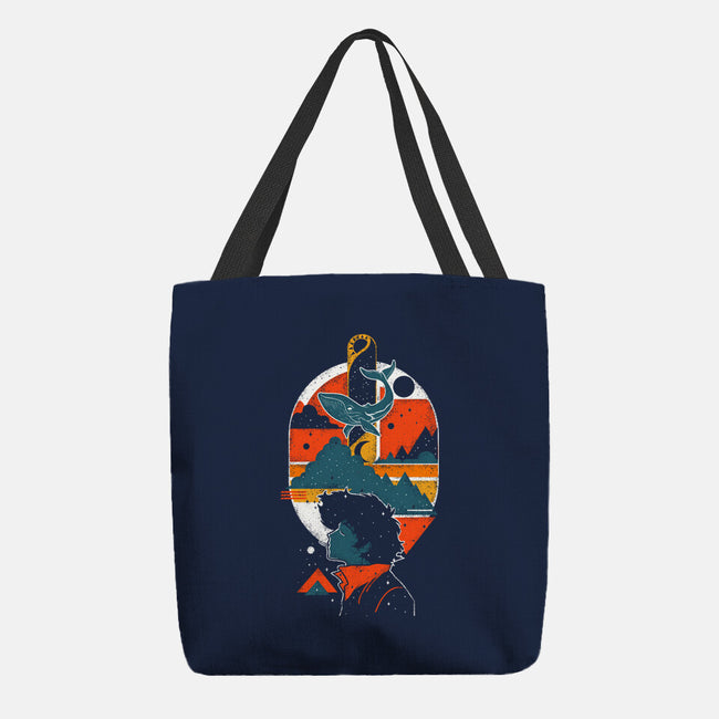 Cowboy Dreamer-None-Basic Tote-Bag-turborat14