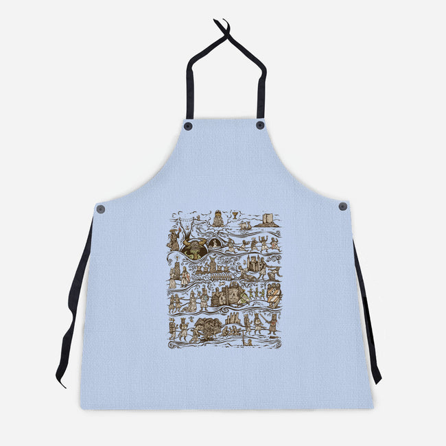 The Caerbannog Tapestry-Unisex-Kitchen-Apron-kg07