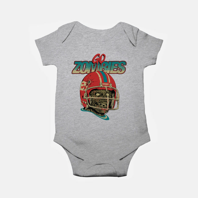 Go Zombies-Baby-Basic-Onesie-Hafaell