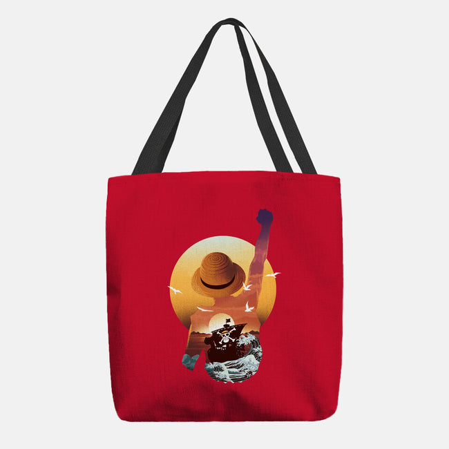 Praise The Sun King Pirate-None-Basic Tote-Bag-dandingeroz