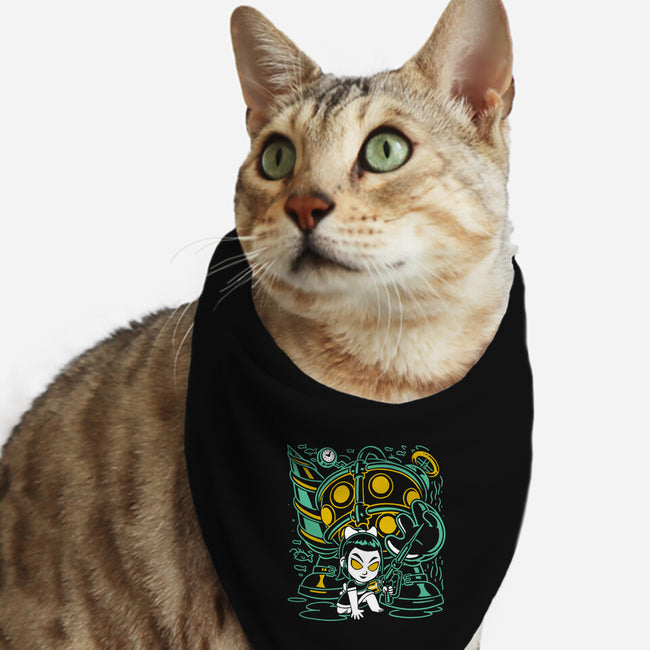 Undersea Guardians-Cat-Bandana-Pet Collar-estudiofitas