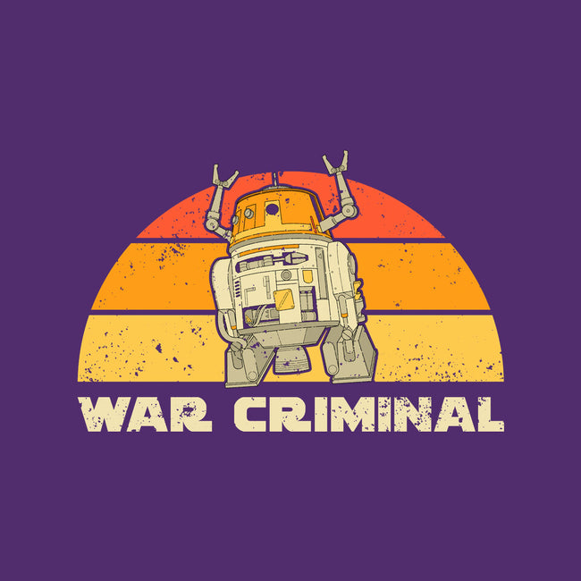 Vintage Criminal Droid-None-Glossy-Sticker-retrodivision