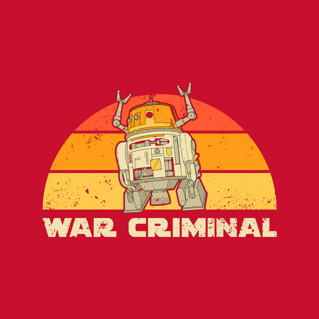 Vintage Criminal Droid-None-Removable Cover-Throw Pillow-retrodivision