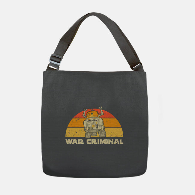 Vintage Criminal Droid-None-Adjustable Tote-Bag-retrodivision