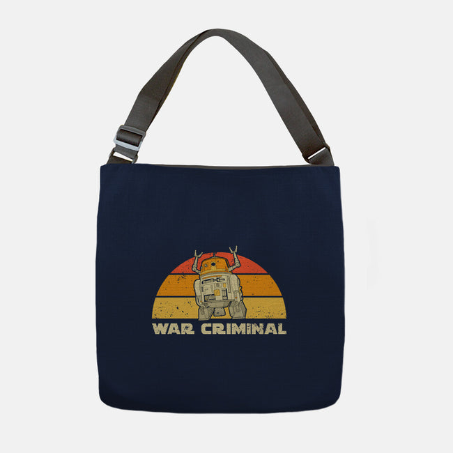 Vintage Criminal Droid-None-Adjustable Tote-Bag-retrodivision