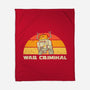 Vintage Criminal Droid-None-Fleece-Blanket-retrodivision