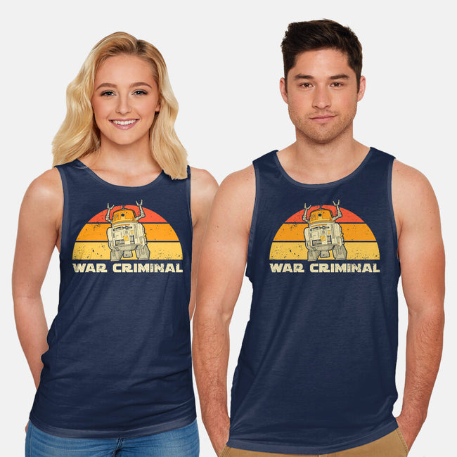 Vintage Criminal Droid-Unisex-Basic-Tank-retrodivision