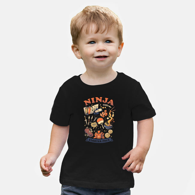 Ninja Starter Pack-Baby-Basic-Tee-Arigatees