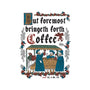 But First Coffee Medieval Style-Youth-Crew Neck-Sweatshirt-Nemons