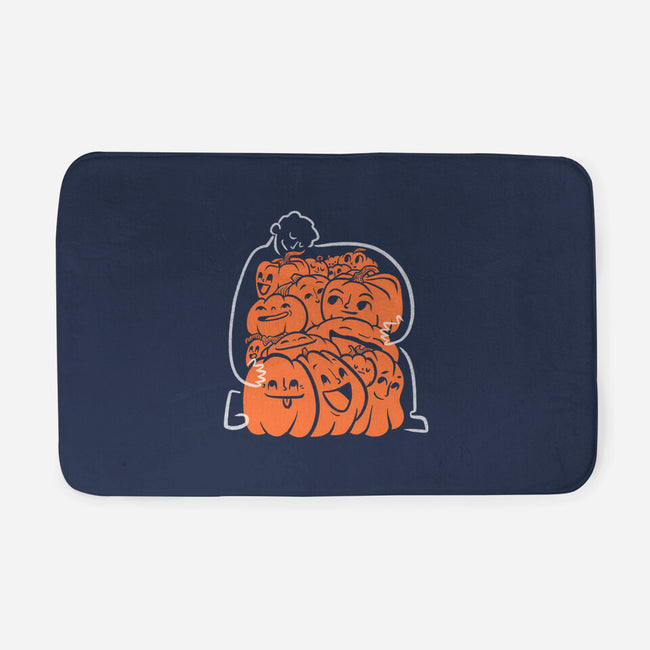 Pumpkin Picker-None-Memory Foam-Bath Mat-Aarons Art Room