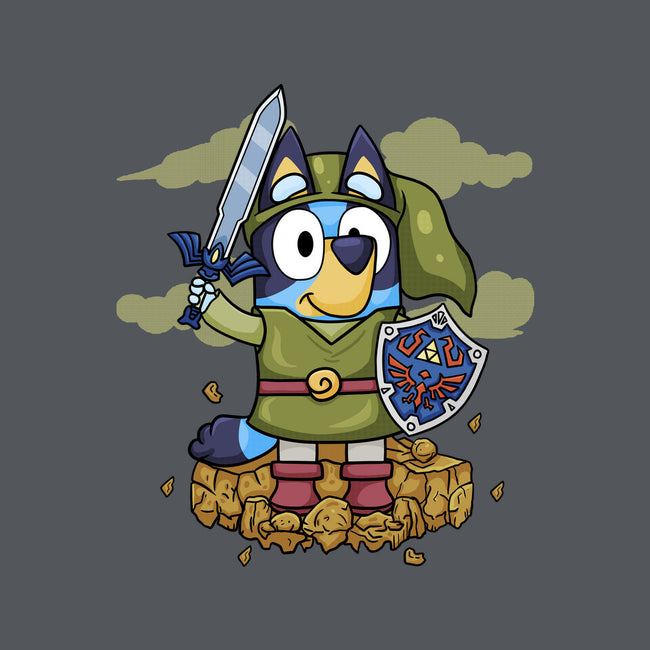 Legend Of Bluey-None-Glossy-Sticker-JamesQJO